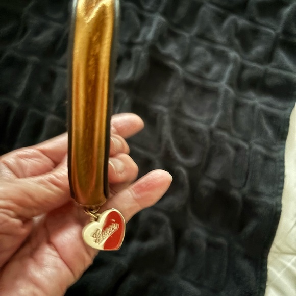 Gucci Guccissima heart coin purse- metallic wallets - Picture 7 of 10